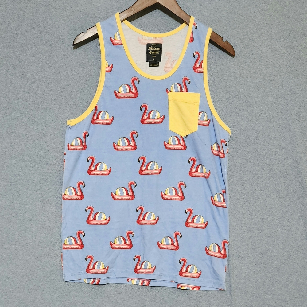 Massive Apparel Flamingo Tank Top